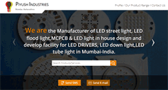 Desktop Screenshot of ledlightindia.org